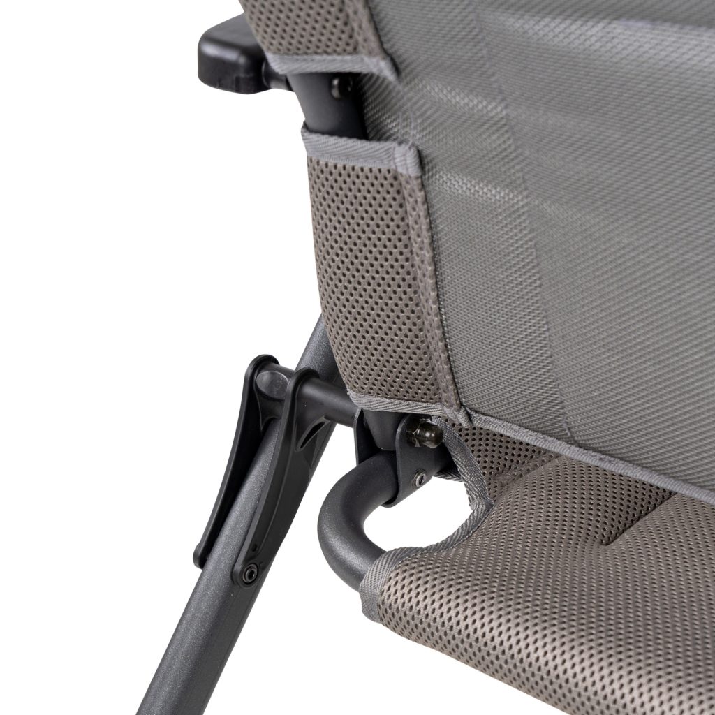Domenica Plus 3D Comfort campingstoel platina grey 2023