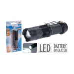 Zaklamp LED oplaadbaar 15,6cm voor 12 volt sigarettenaansteker