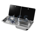 CAN Kookplaat met Spoelbak FL1765-E