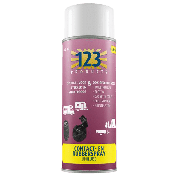 123 unilube contact- en rubberspray