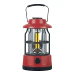 Vechline Lantaarn Vintage Staand Rood