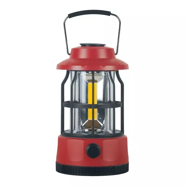 Vechline Lantaarn Vintage Staand Rood