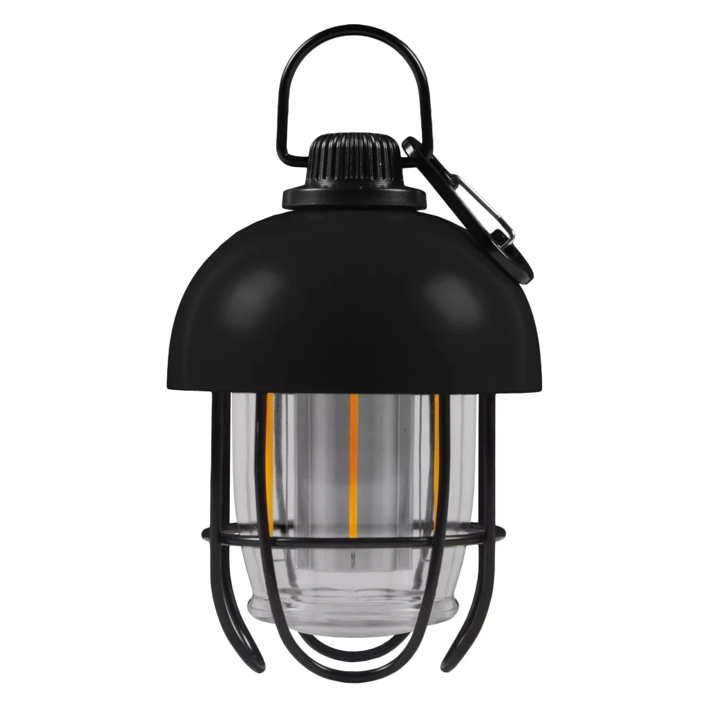 Vechline Lantaarn Vintage Hangend zwart