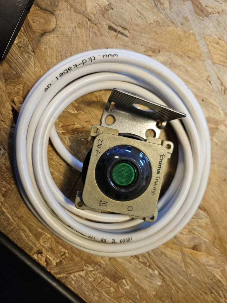 Bediening Truma therme 2 boiler