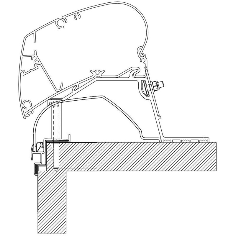 Thule Hobby Caravan 2014 dakadapter