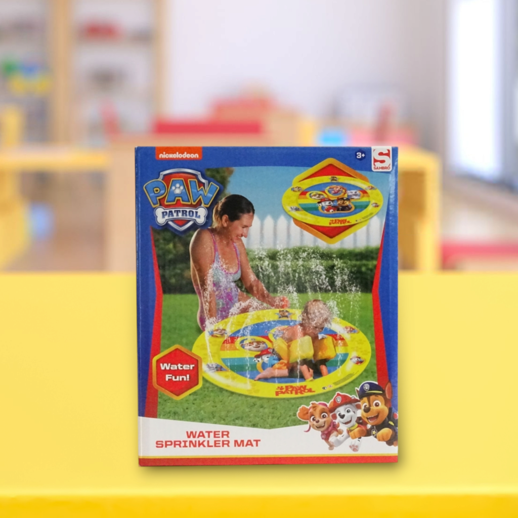 Paw patrol water sprinkler mat