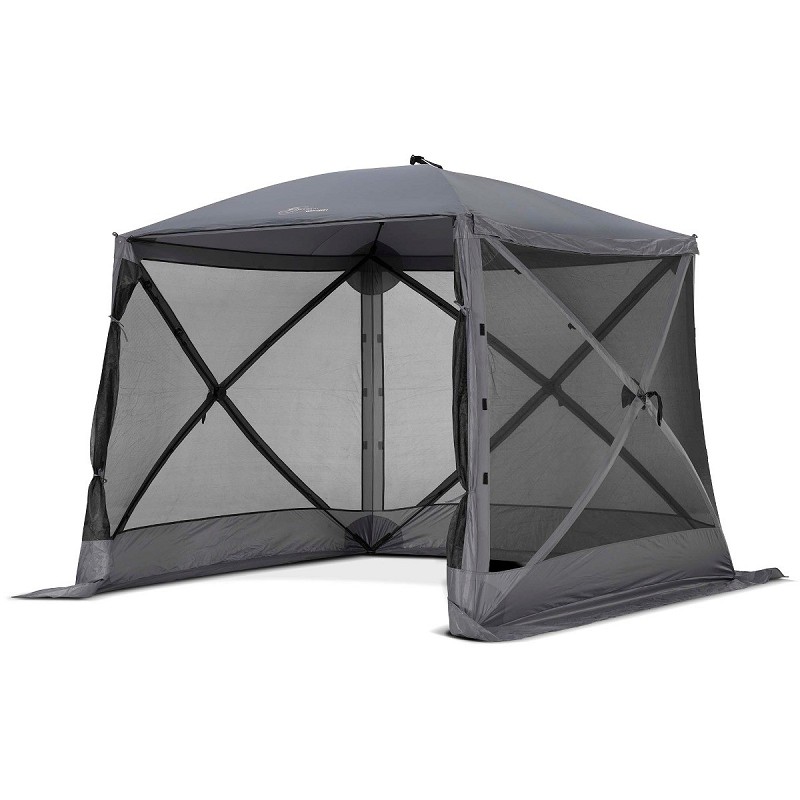Quick Lodge 4 partytent 244 x 244 cm grijs