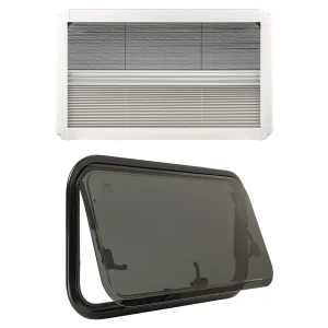 Klapraam inclusief combihor wit 1200 x 500 mm