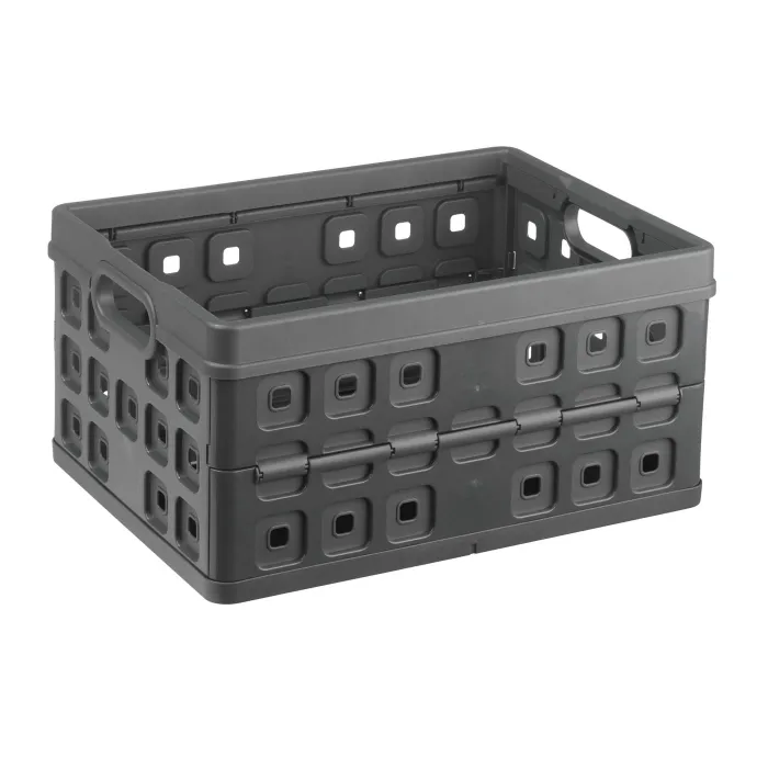 Square Folda vouwkrat 32 liter antraciet