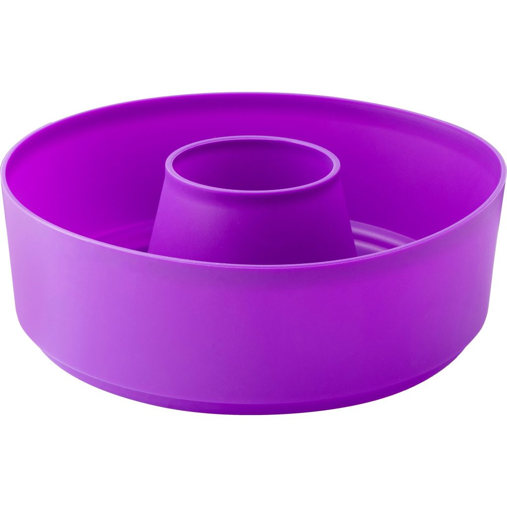 Omnia Siliconen Maxi bakvorm purple