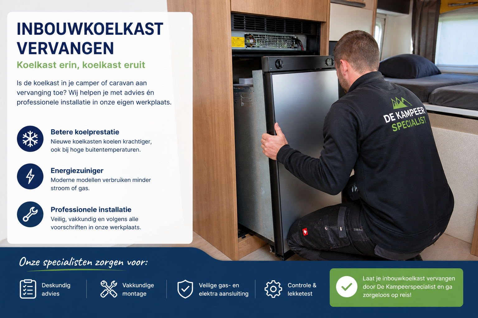 koelkast vervangen